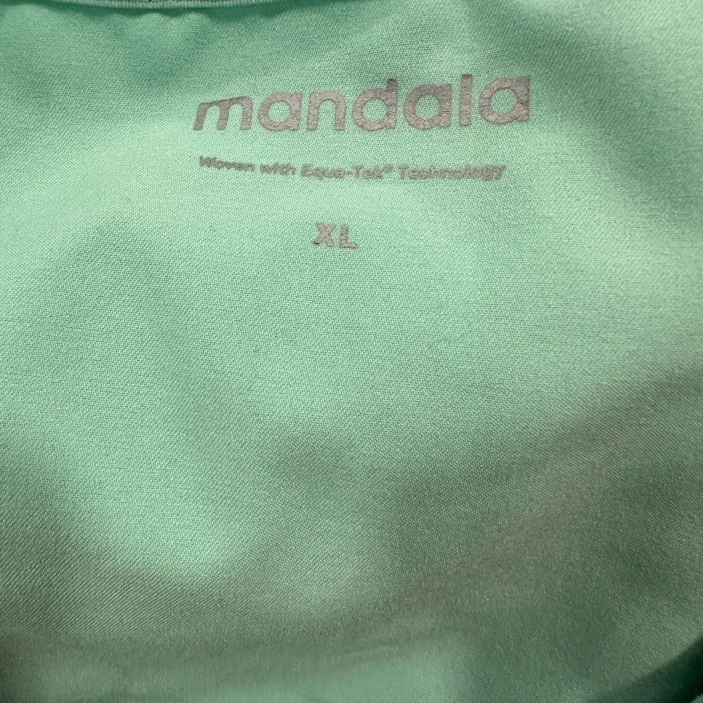 Mandala mint scrub set